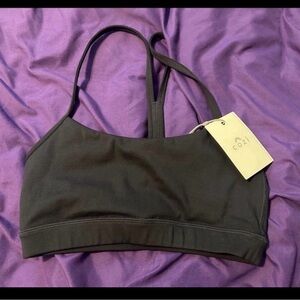 Cozi Skinny Black Sports Bra - New With Tags!